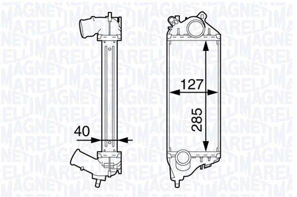 MAGNETI MARELLI Интеркулер 351319202560